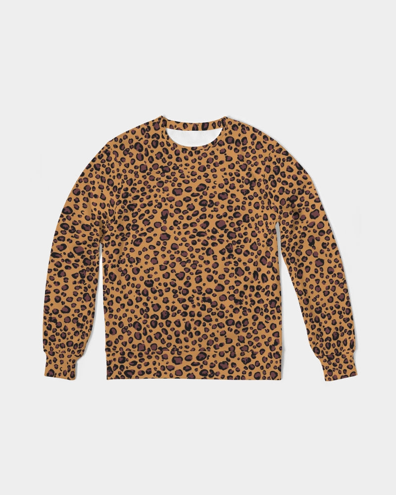 Cheetah Classic French Terry Crewneck Pullover