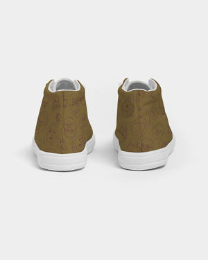 Faces - Kids Hightop Canvas Shoe