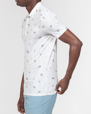 Fave Foods - Men's Slim Fit Short Sleeve Polo