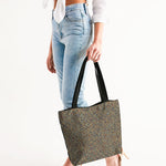 Dragon Skin Canvas Zip Tote