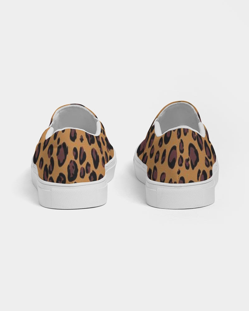 Cheetah Men's Slip-On Canvas Shoe