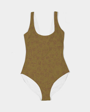 Faces - Women's One-Piece Swimsuit