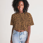 Cheetah Women's Lounge Cropped Tee