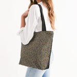 Dragon Skin Canvas Zip Tote