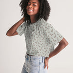 Balloon Giraffes Women's Lounge Cropped Tee