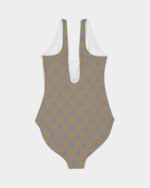 Rainbolts - Women's One-Piece Swimsuit