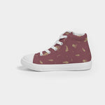 Fave Foods - Kids Hightop Canvas Shoe