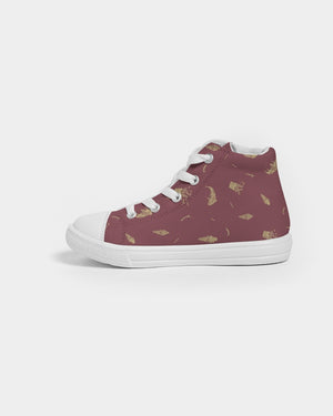 Fave Foods - Kids Hightop Canvas Shoe