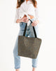 Dragon Skin Canvas Zip Tote