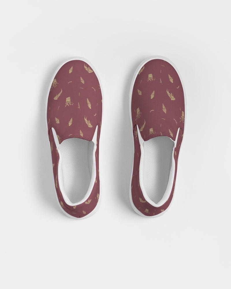 Fave Foods - Women's Slip-On Canvas Shoe