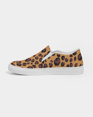 Cheetah Men's Slip-On Canvas Shoe