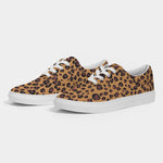 Cheetah Women's Lace Up Canvas Shoe