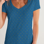 Alphablue Women's V-Neck Tee