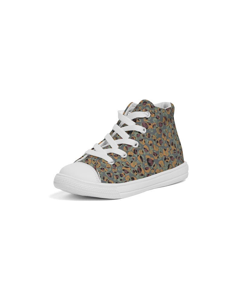 Dragon Skin Kids Hightop Canvas Shoe