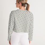 Balloon Giraffes Women's Cropped Crew