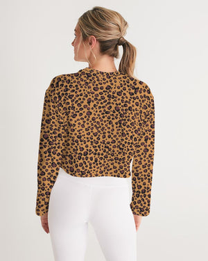 Cheetah Women's Cropped Crew