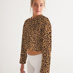 Cheetah Women's Cropped Crew