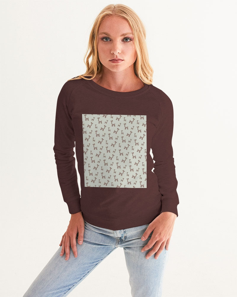 Balloon Giraffes Women's Graphic Crew