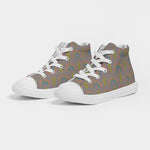 Rainbolts - Kids Hightop Canvas Shoe