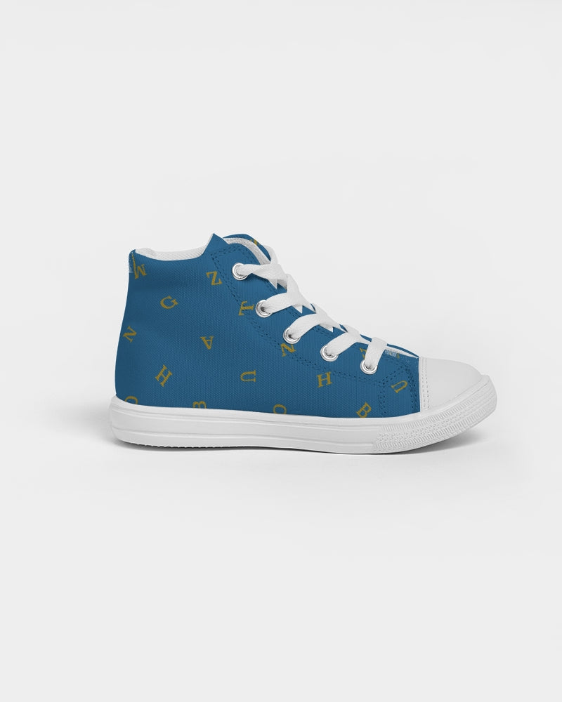 Alphablue Kids Hightop Canvas Shoe