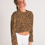 Cheetah Women's Cropped Crew