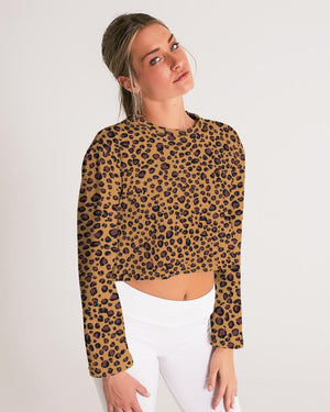 Cheetah Women's Cropped Crew