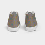 Rainbolts - Kids Hightop Canvas Shoe