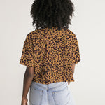 Cheetah Women's Lounge Cropped Tee