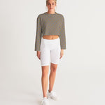 Rainbolts Women's Cropped Crew