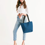 Alphablue Canvas Zip Tote