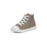 Rainbolts - Kids Hightop Canvas Shoe