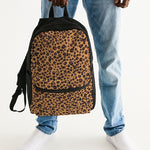 Cheetah Small Canvas Backpack