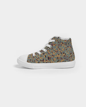 Dragon Skin Kids Hightop Canvas Shoe