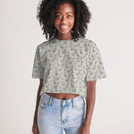 Balloon Giraffes Women's Lounge Cropped Tee