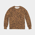 Cheetah Classic French Terry Crewneck Pullover