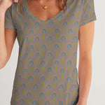 Rainbolts - Women's V-Neck Tee