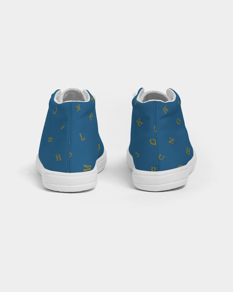 Alphablue Kids Hightop Canvas Shoe