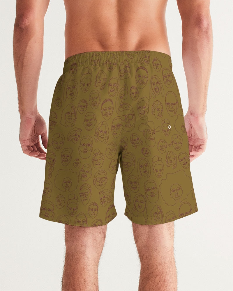 Faces - Men's Swim Trunk