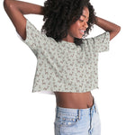 Balloon Giraffes Women's Lounge Cropped Tee