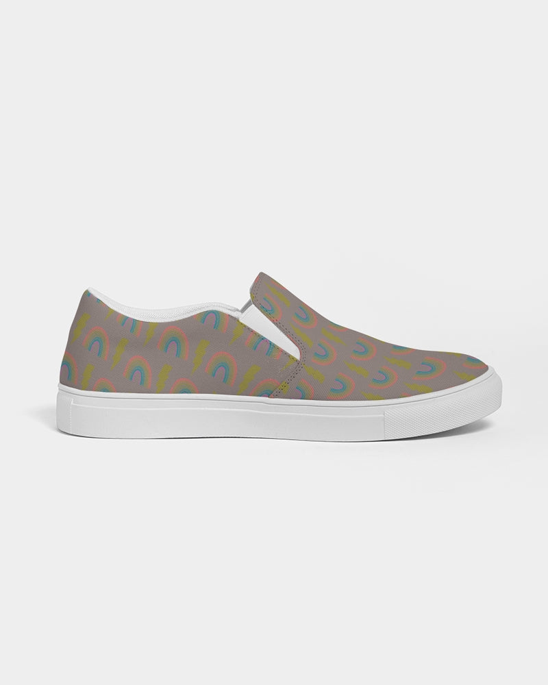 Rainbolts - Men's Slip-On Canvas Shoe