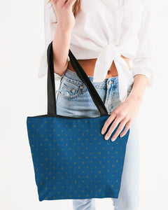 Alphablue Canvas Zip Tote