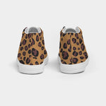 Cheetah Kids Hightop Canvas Shoe