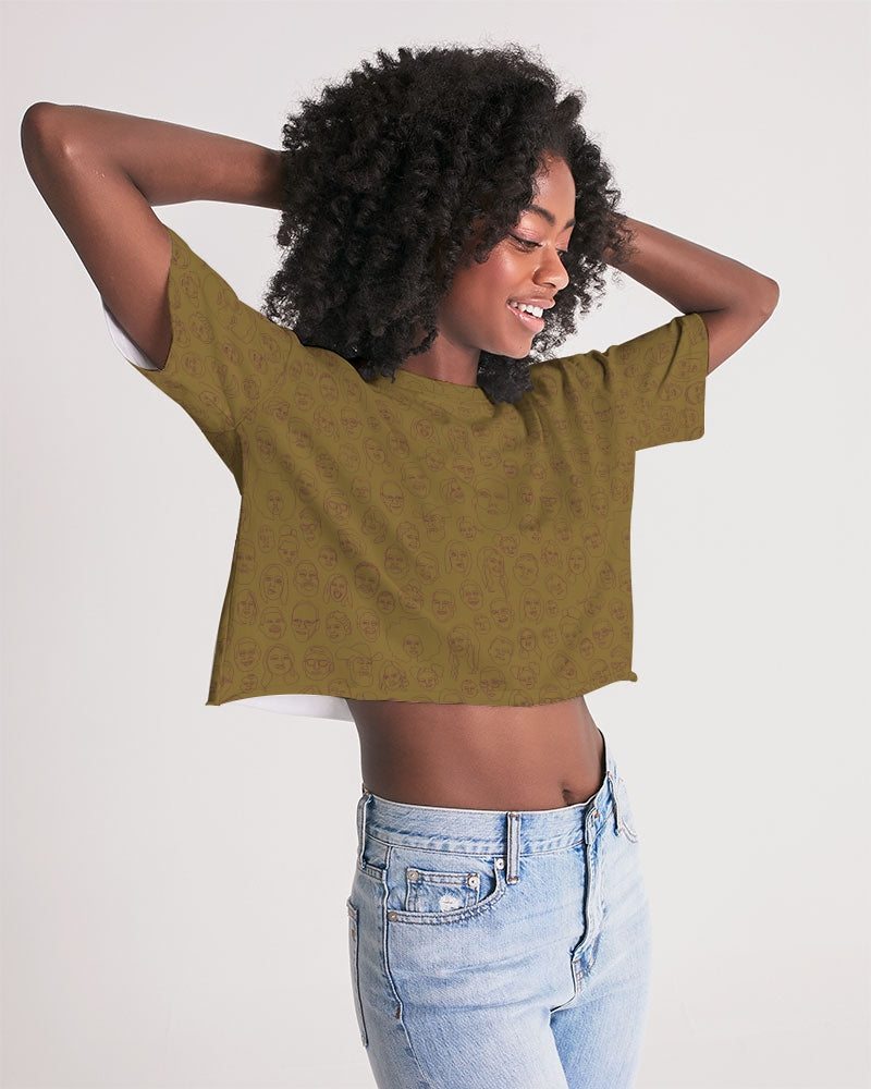 Faces - Women's Lounge Cropped Tee