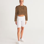 Cheetah Women's Cropped Crew