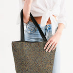 Dragon Skin Canvas Zip Tote