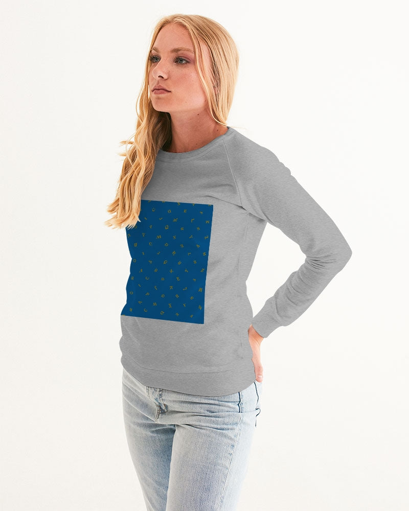 Alphablue Women's Graphic Crew