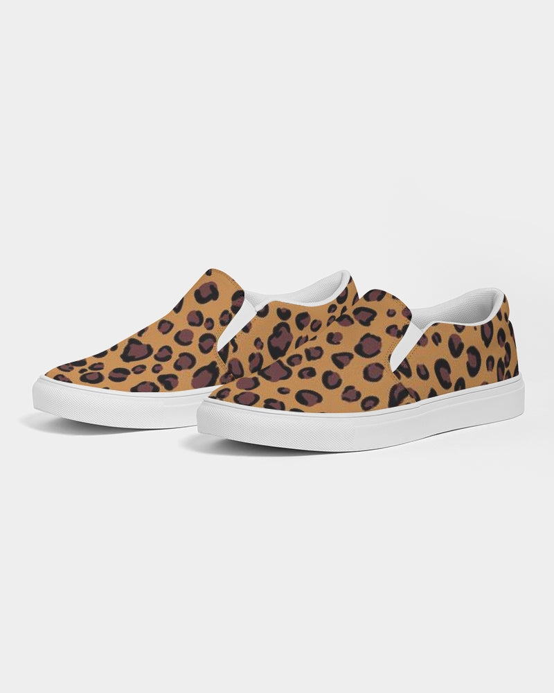 Cheetah Men's Slip-On Canvas Shoe