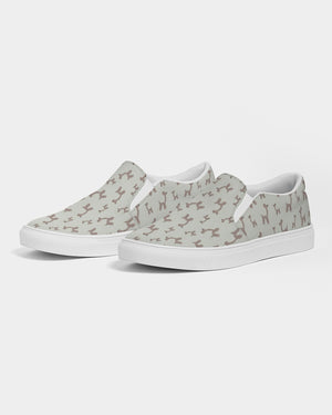 Balloon Giraffes Women's Slip-On Canvas Shoe