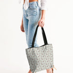 Balloon Giraffes Canvas Zip Tote