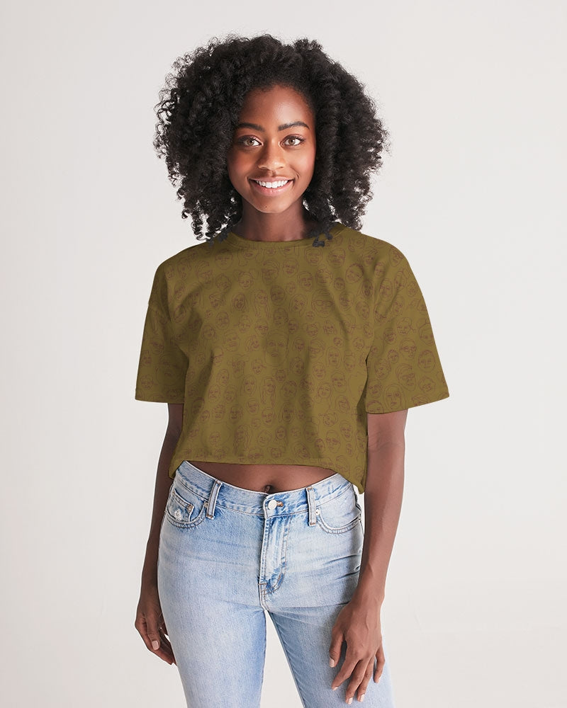 Faces - Women's Lounge Cropped Tee